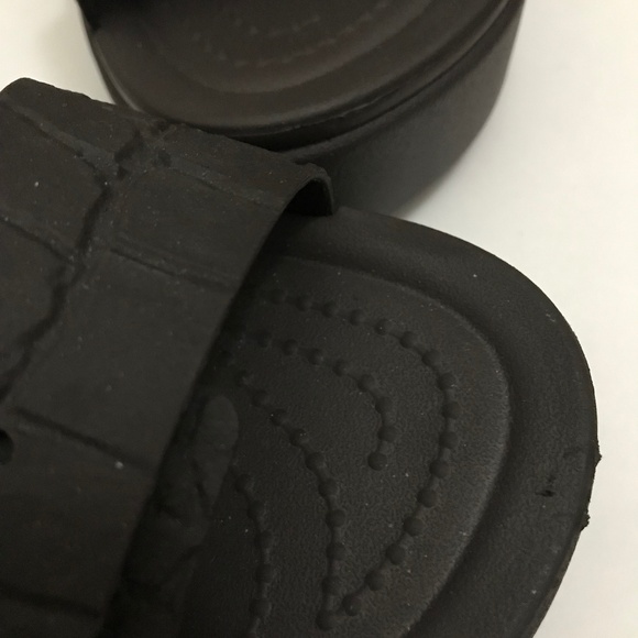 Crocs Women’s Platform Sandals Brown Color Size 9 - Picture 14 of 15